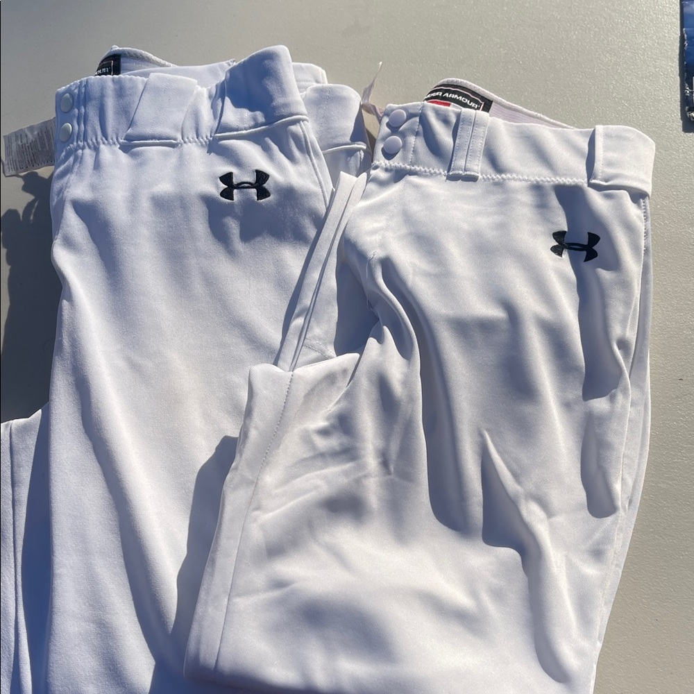Under Armour White Sports Pants